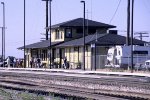 Amtrak station at ATSF Riverbank